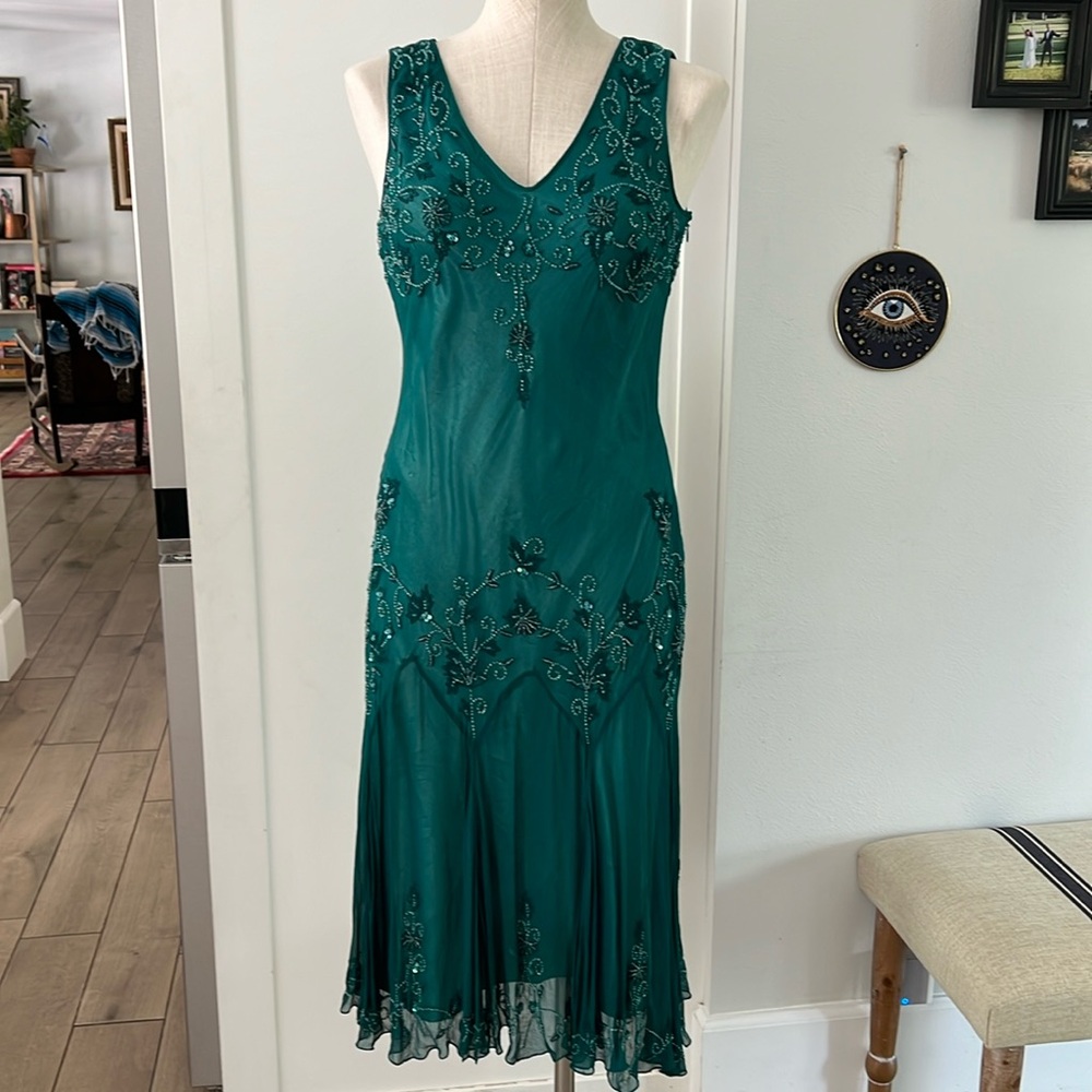 Papell Studio Silk Y2K Dress